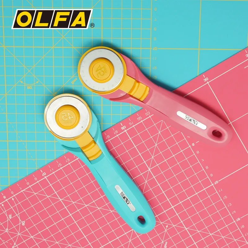 Leatherwork Knife - Olfa RTY-2/C 회전식 핑클 커팅 블레이드,