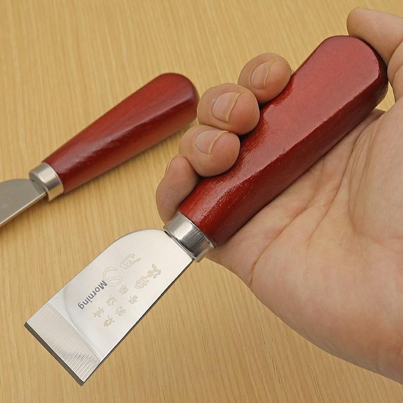 새로운 가죽 스키빙 나이프, 나무 손잡이가 있는 가죽  - Leatherwork Knife 리뷰 및 가격