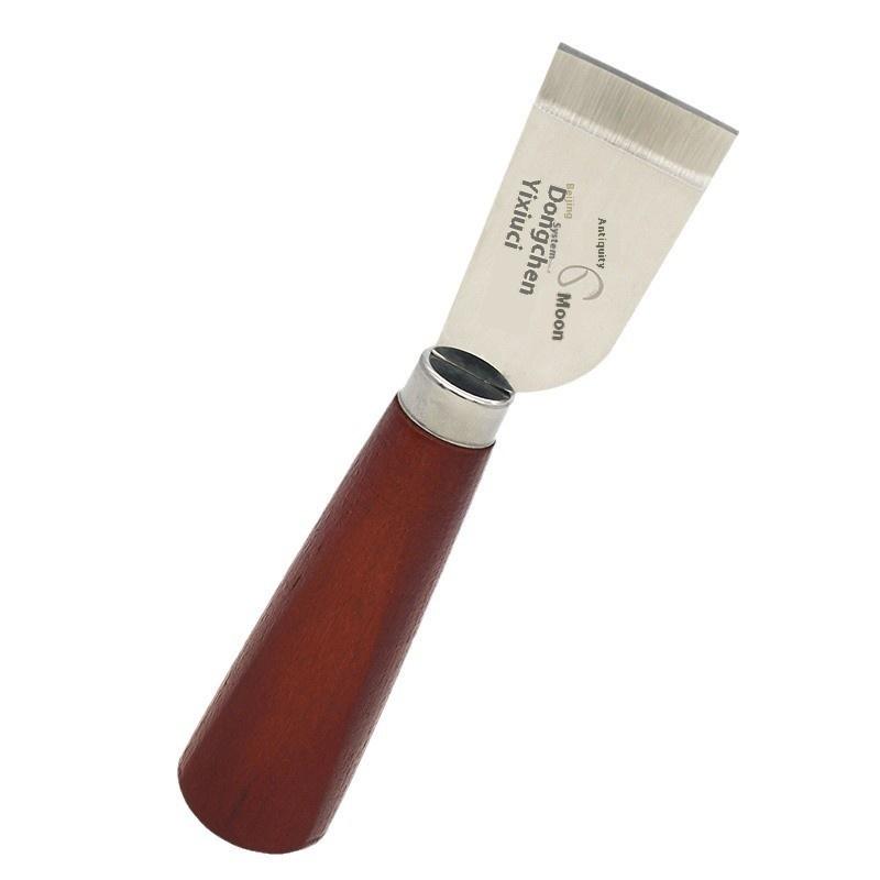 새로운 가죽 스키빙 나이프, 나무 손잡이가 있는 가죽  - Leatherwork Knife 리뷰 및 가격