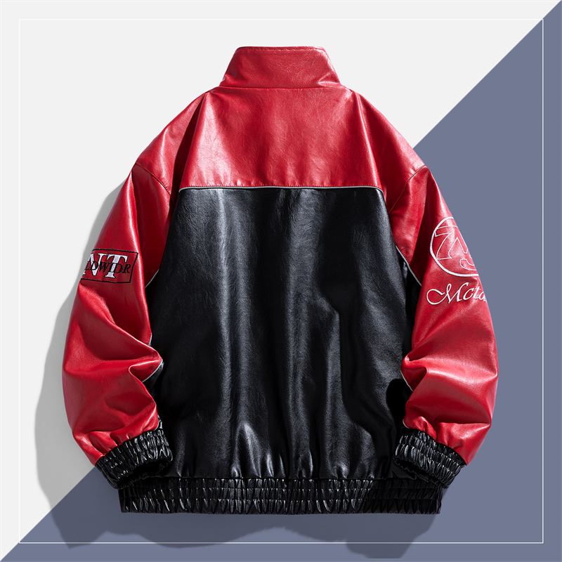 트렌디하고 멋진 겨울 야외 레저용 인조 가죽 재킷, 편 - Leather Work Jacket 리뷰 및 가격