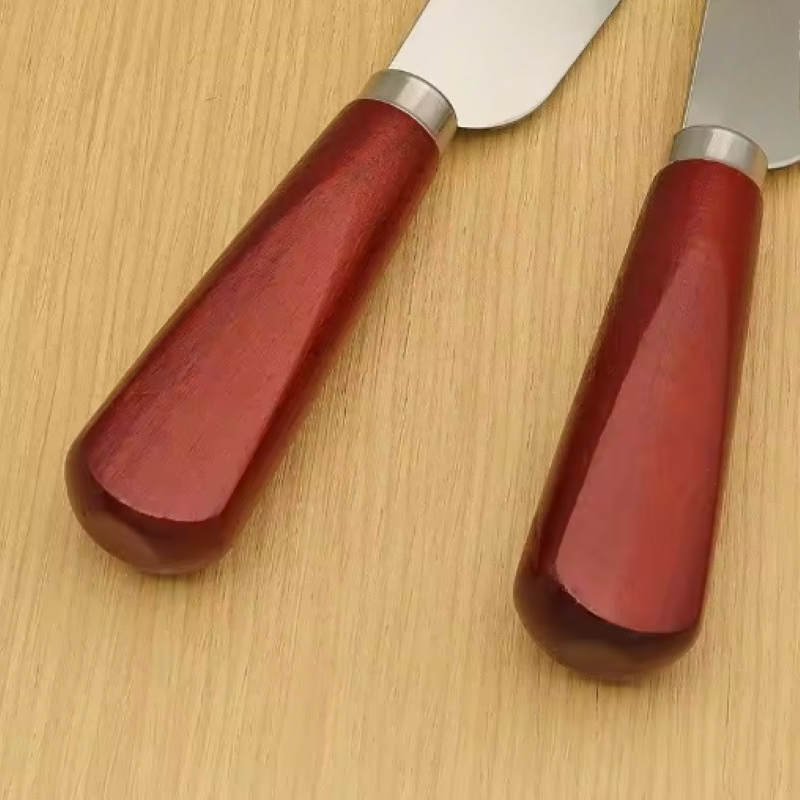 가죽 스키빙 나이프, 나무 손잡이가 있는 가죽 절단칼, - Leatherwork Knife 리뷰 및 가격