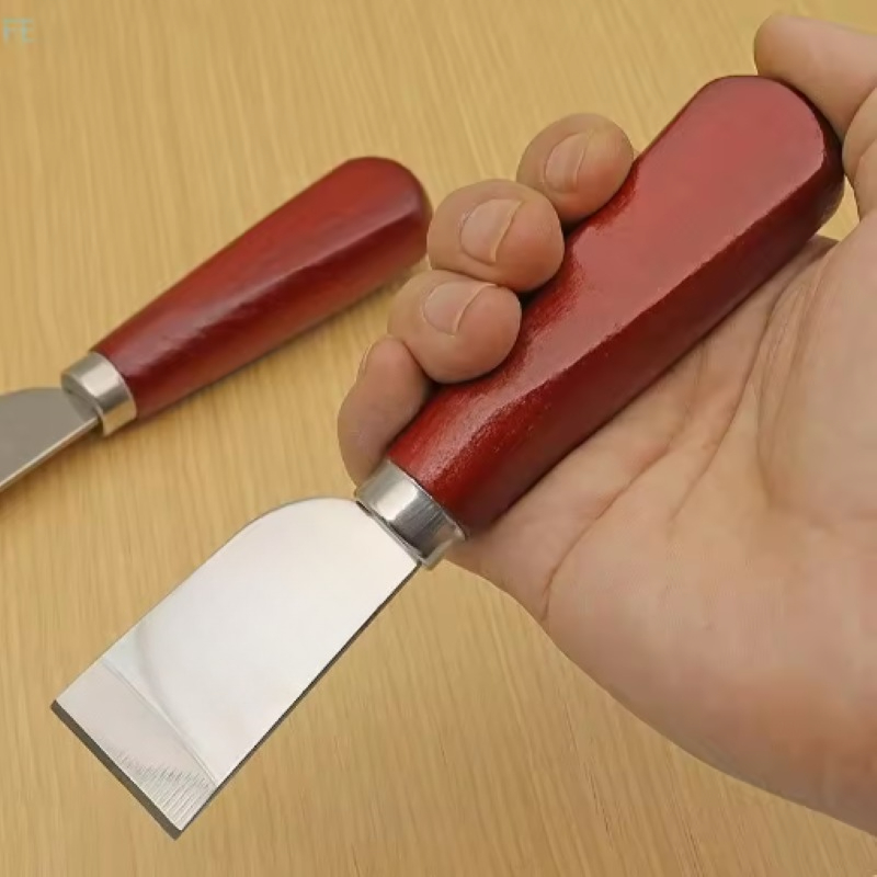 가죽 스키빙 나이프, 나무 손잡이가 있는 가죽 절단칼, - Leatherwork Knife 리뷰 및 가격