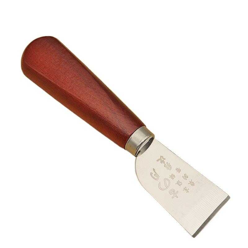 가죽 스키빙 나이프, 나무 손잡이가 있는 가죽 절단칼, - Leatherwork Knife 리뷰 및 가격