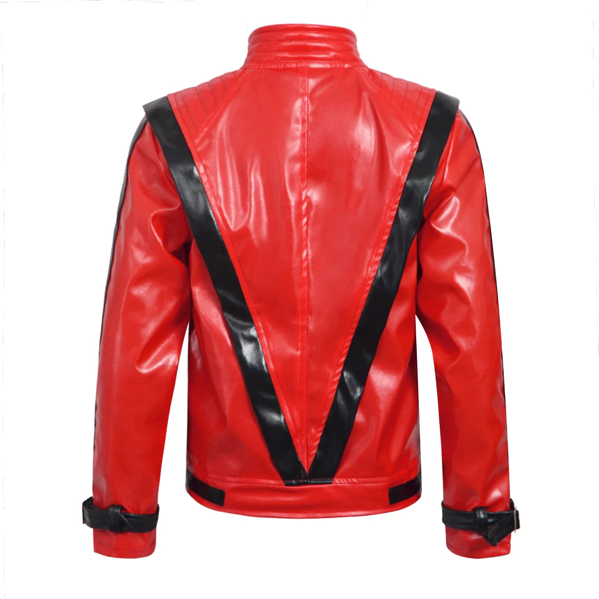 마이클 잭슨 스릴러 무서운 코스튬 레드 가죽 재킷 여성 - Leather Work Jacket 리뷰 및 가격